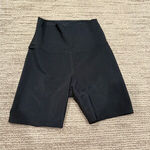 Beach Riot Black Pinstripe Bike Shorts